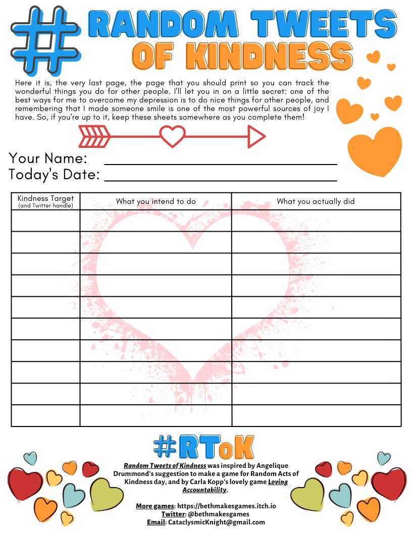 Random Tweets of Kindness