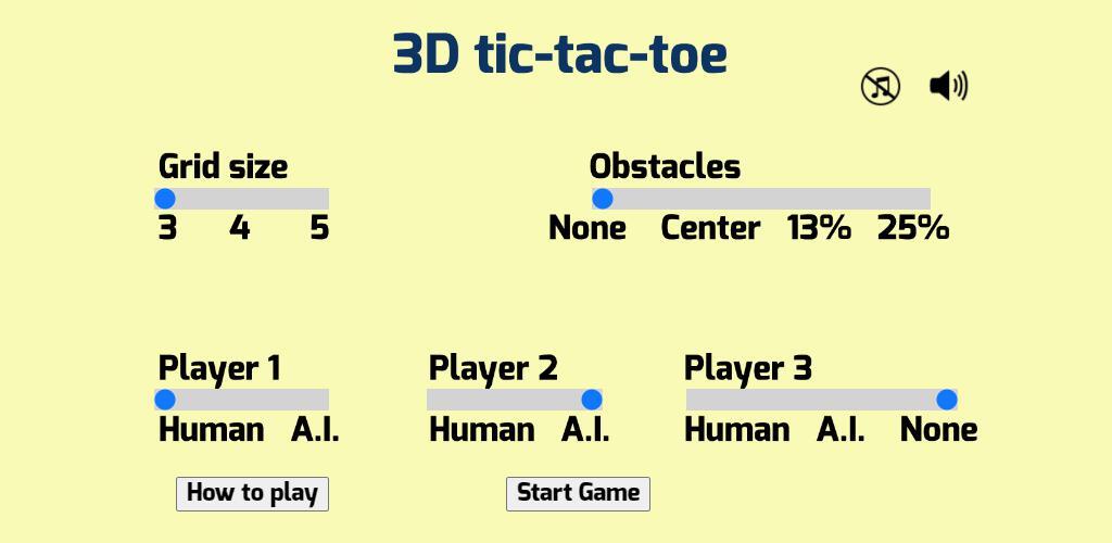 3D tic-tac-toe (old retro games)
