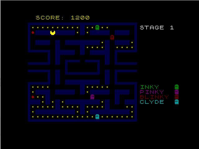 ZX Spectrum PAC-MAN