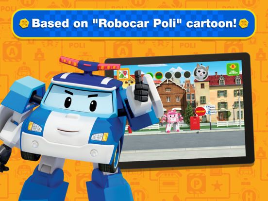 Robocar Poli Cars: Town Games