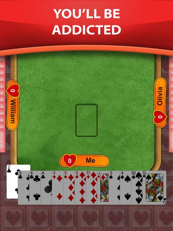 Hearts - Deal and Play!