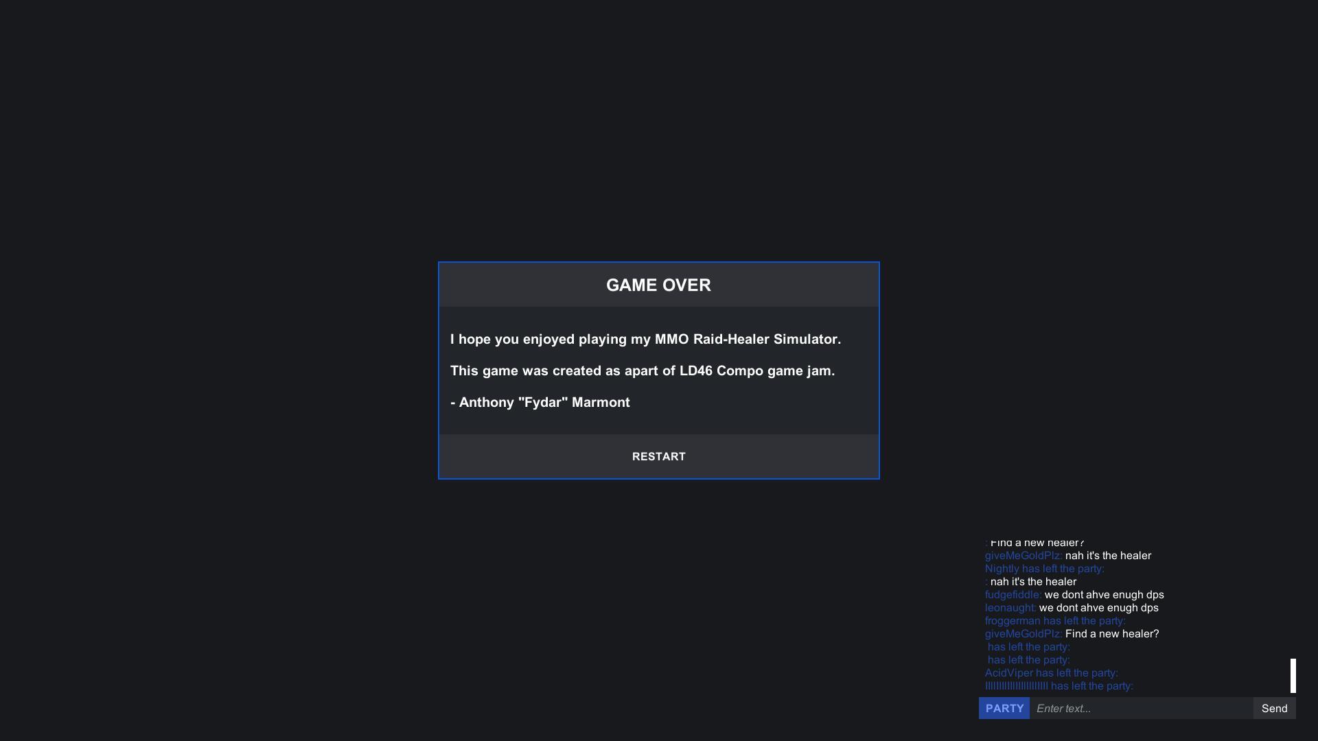 MMO Raid Healer Simulator