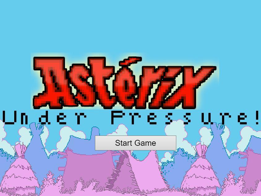 Asterix Under Pressure