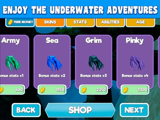 Octopus Subwater Life Simulator