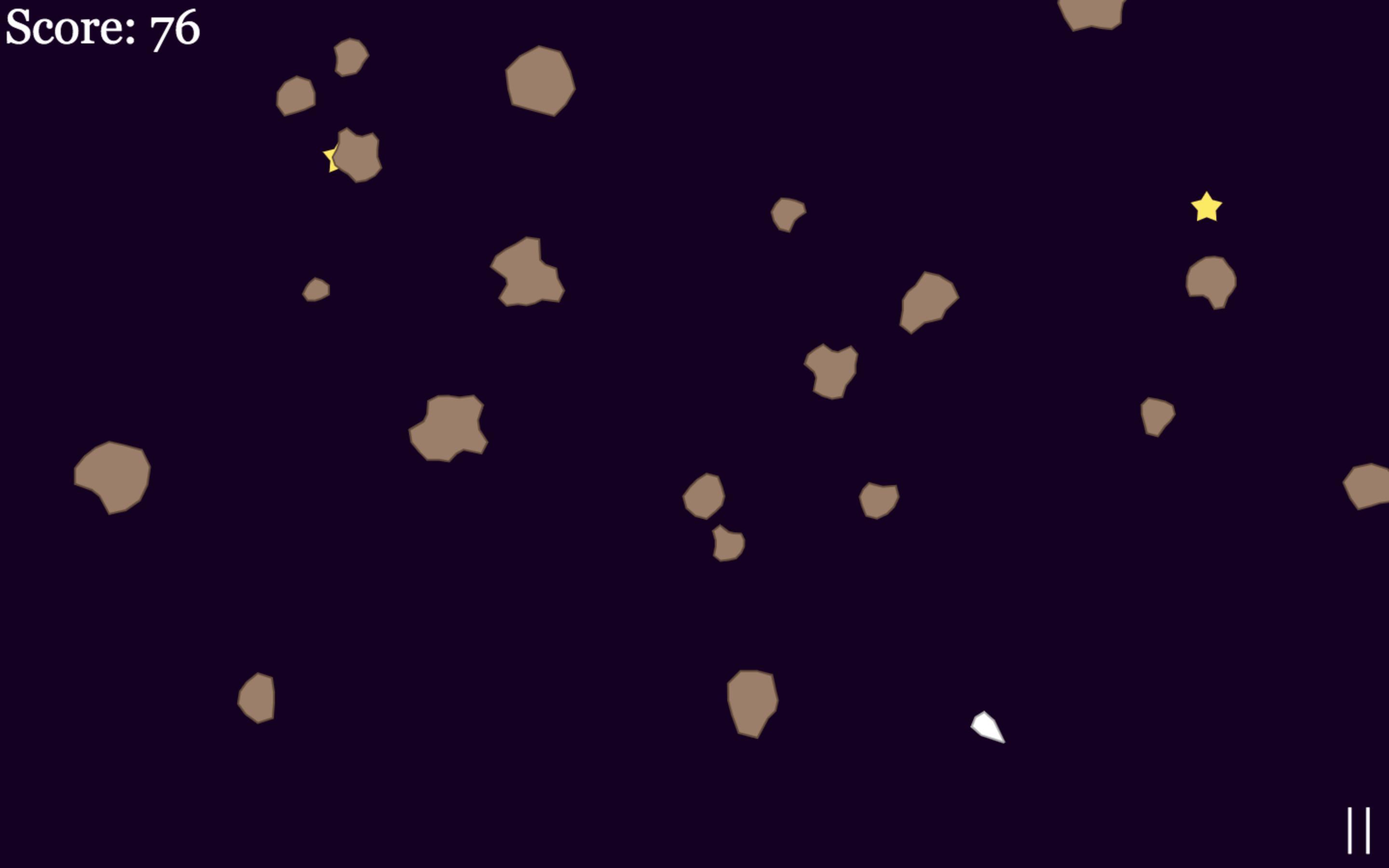 Asteroids game