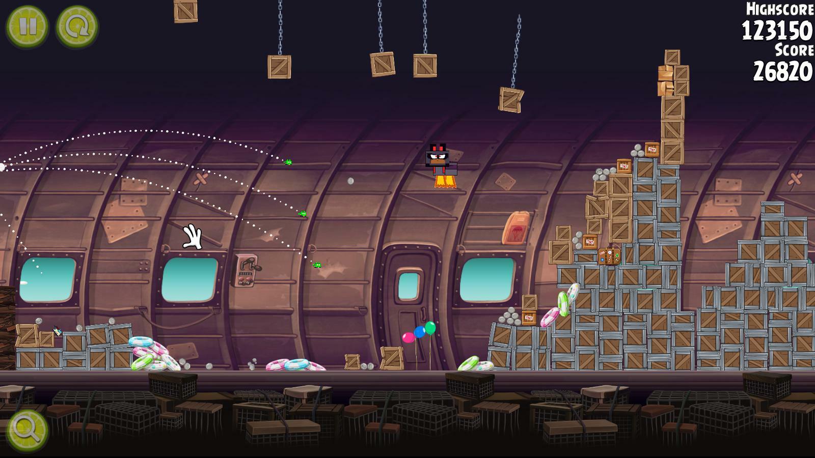 Angry Birds DC Super Hero Girls (Angry Birds Rio Mod)