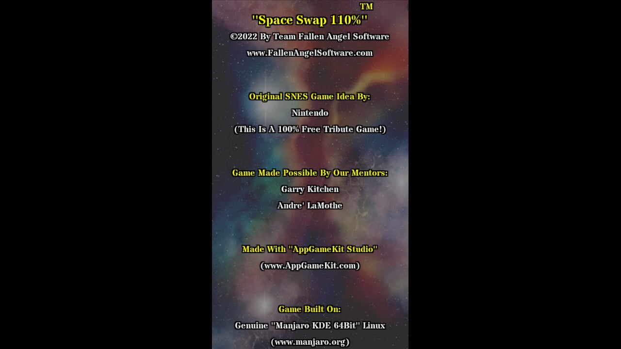 "Space Swap 110% " - Amazing Tribute "Tetris Attack" Game!