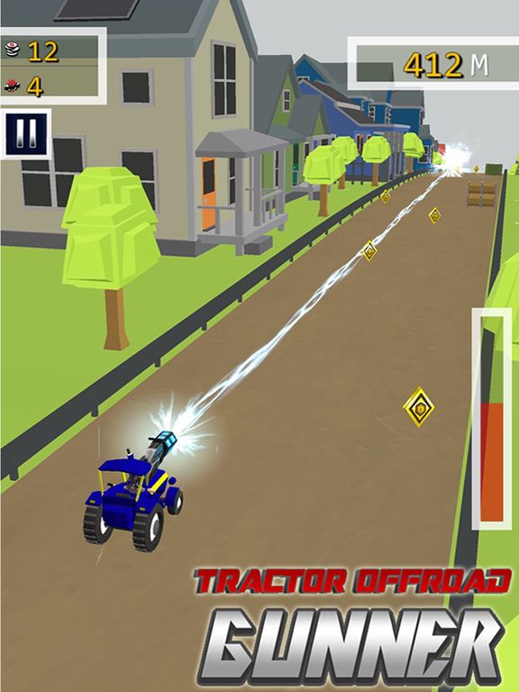 Tractor Offroad Gunner - Top Free 3D Racing Game