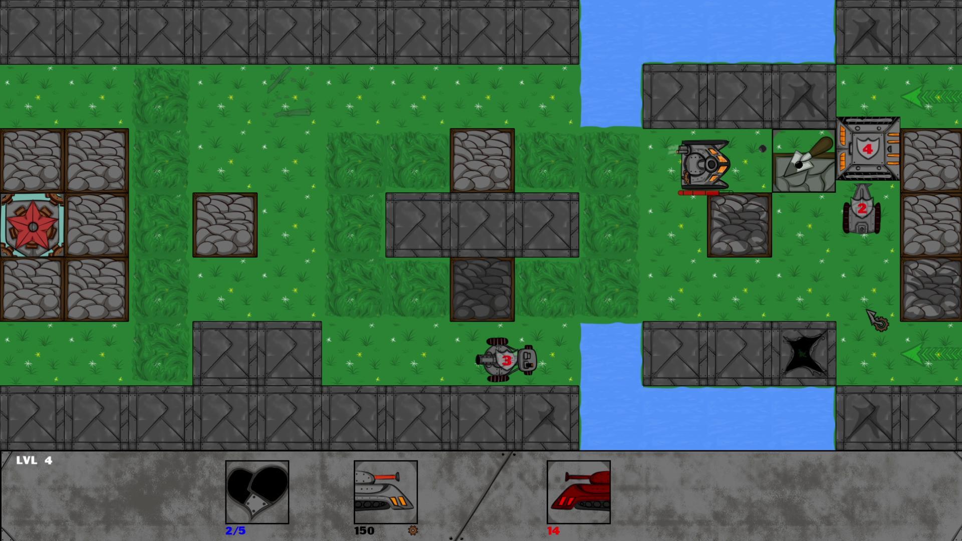 Early demo version SteamTanks