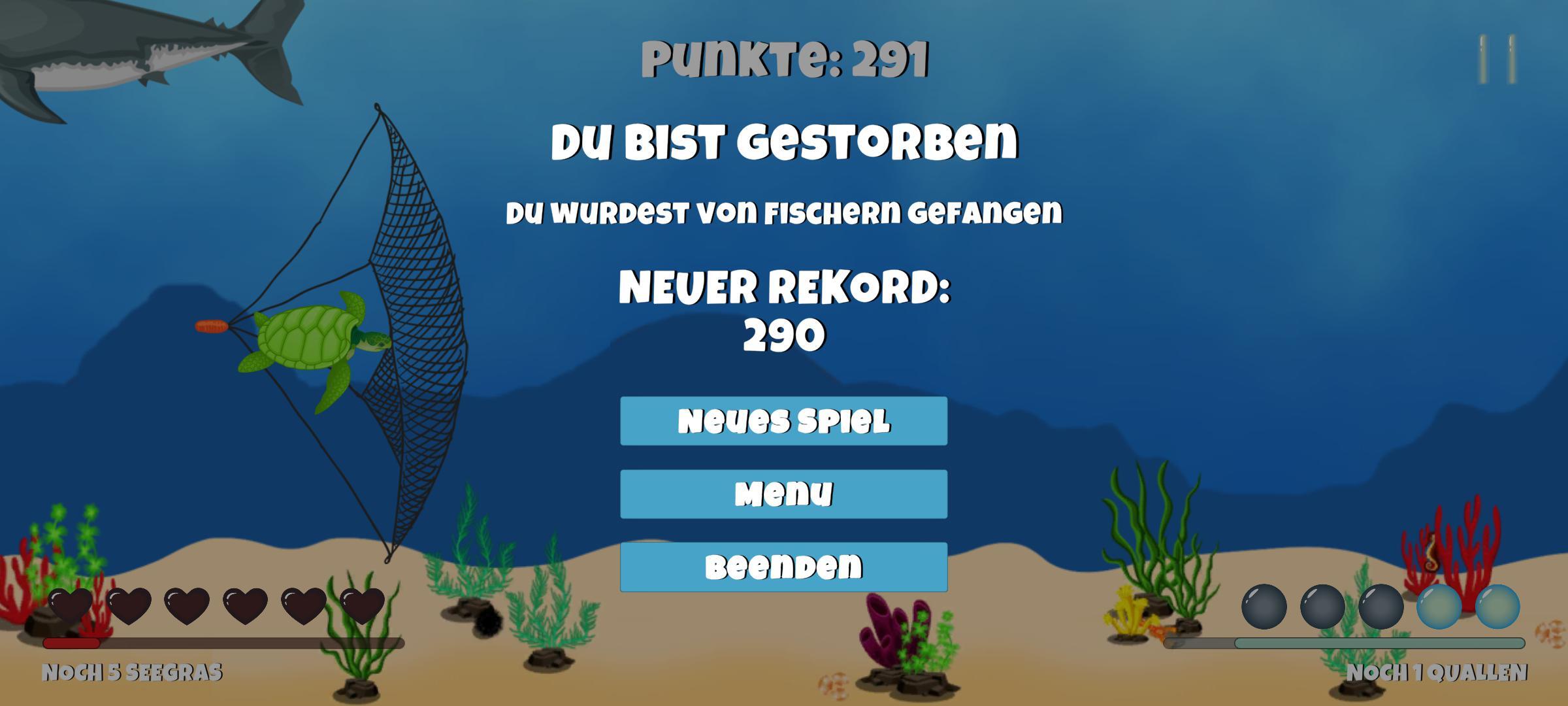 Schwimmende Schildkröte