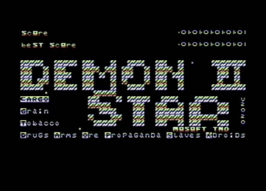 Demon Star II (v2) (C64) Commodore 64