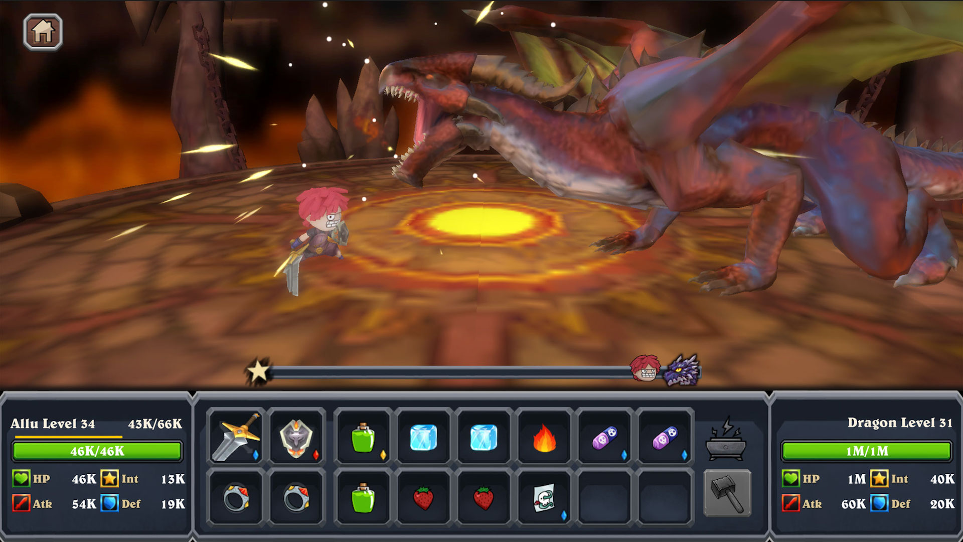 Clumsy Knights: Threats of Dragon