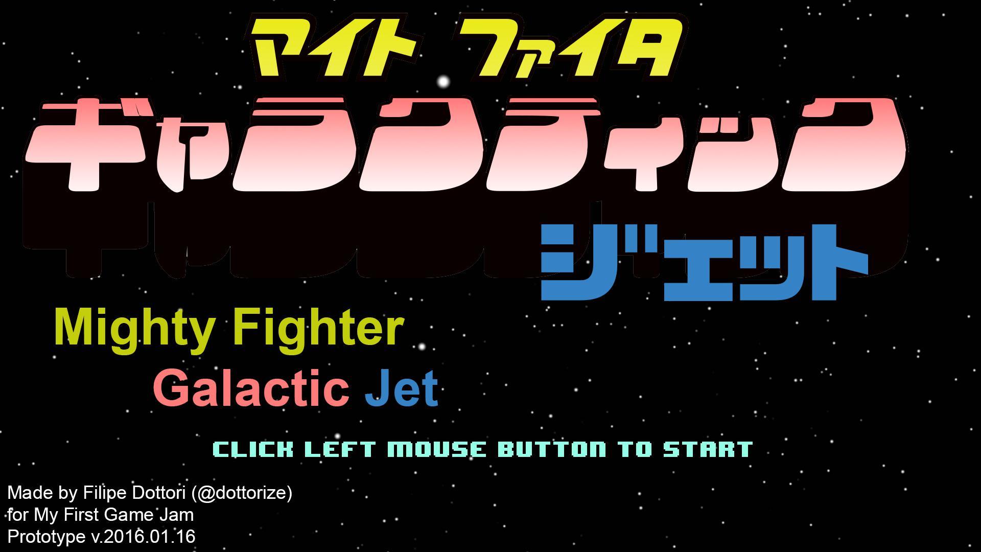 Mighty Fighter Galactic Jet