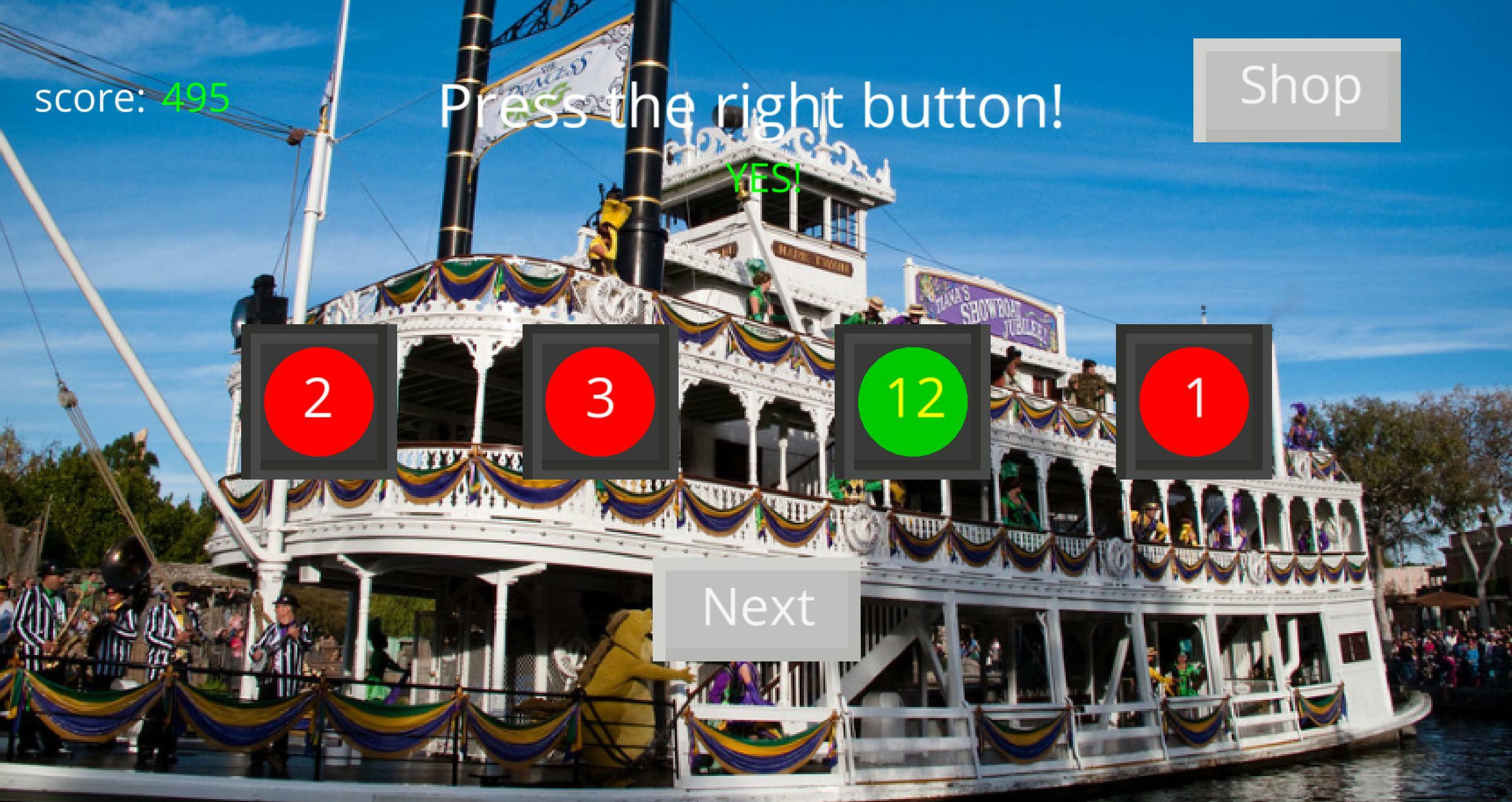 Guess the button!