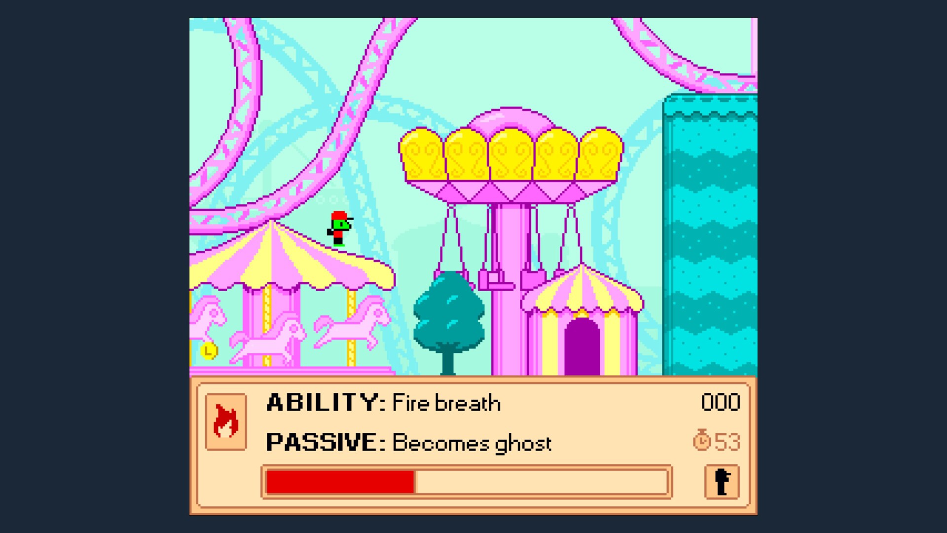 Flame Land gameplay visual