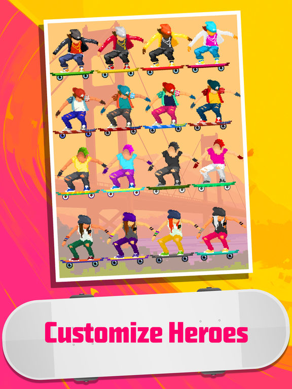 Halfpipe Hero - Retro Arcade Skateboarding