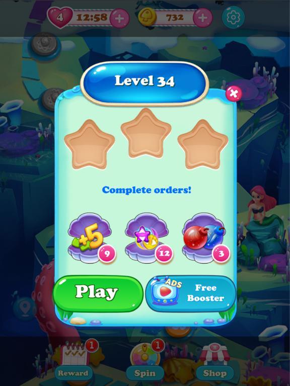 Fish Match 3-Puzzle Game