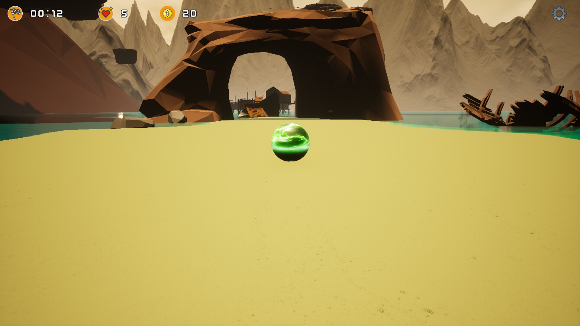 Orbital Challenge gameplay visual