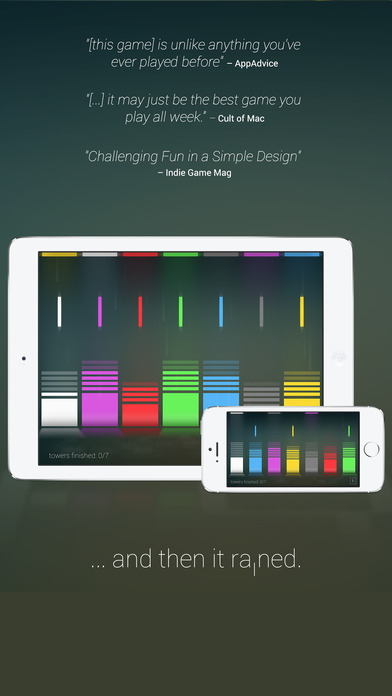 ... and then it rained