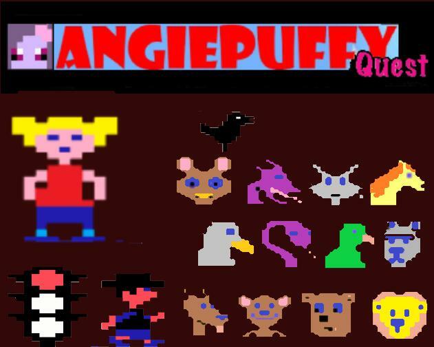 AngiePuffy Quest [Commodore 64]