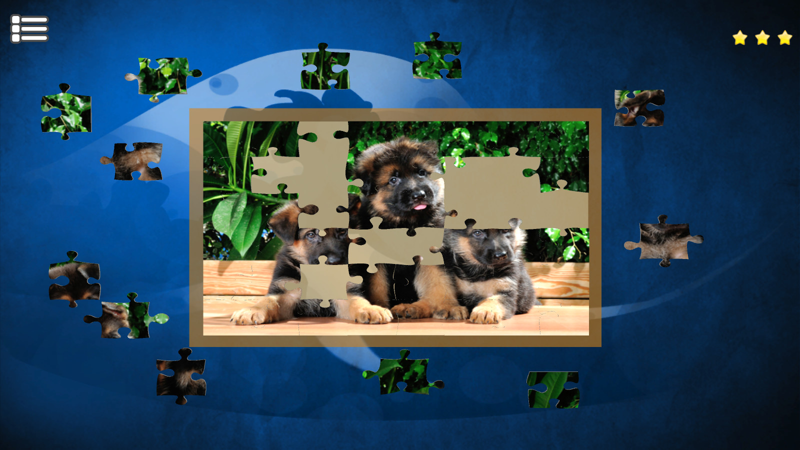 Puppy Dog: Jigsaw Puzzles