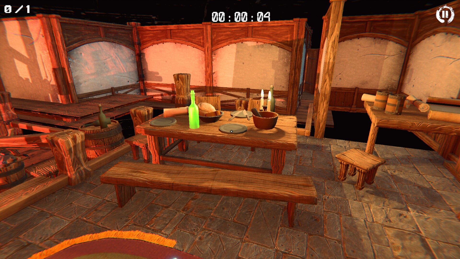 3D PUZZLE - Medieval Inn screenshot