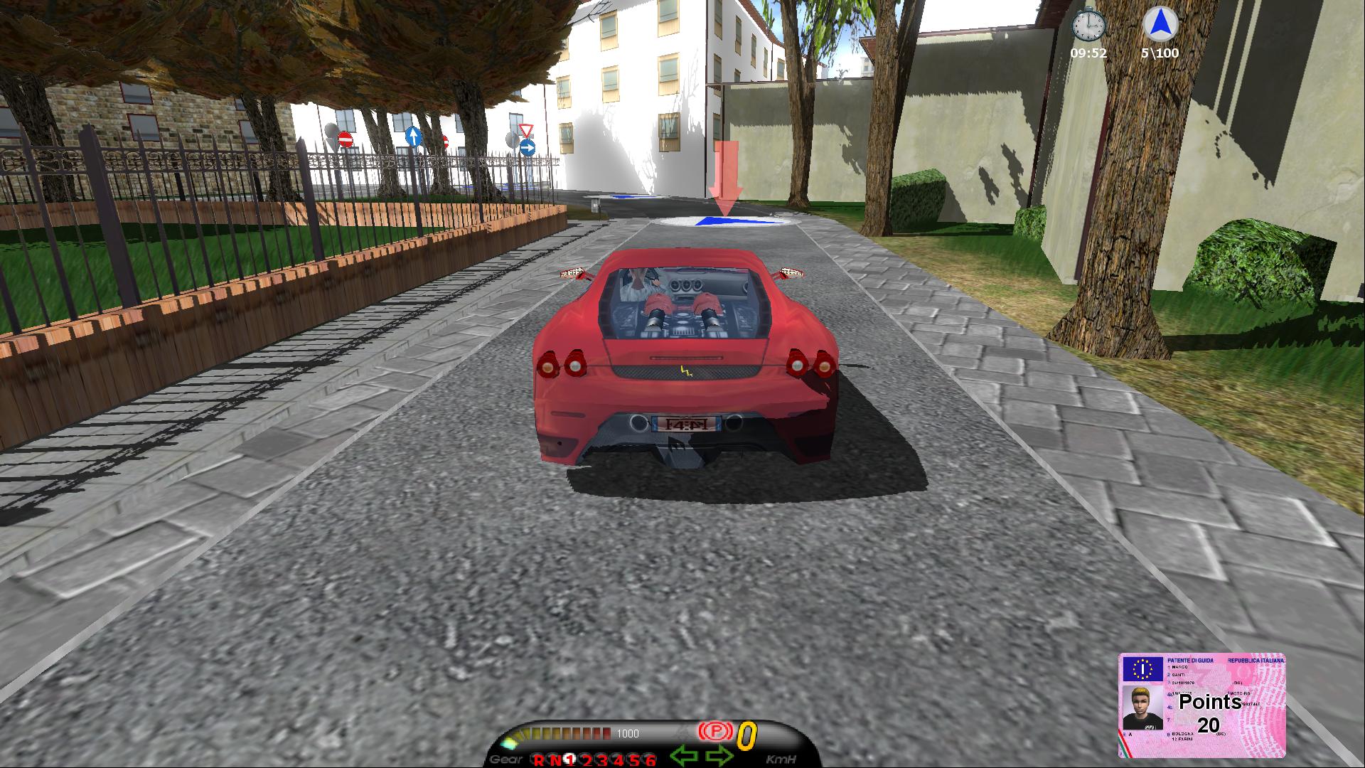 Safety Driving Simulator: Car