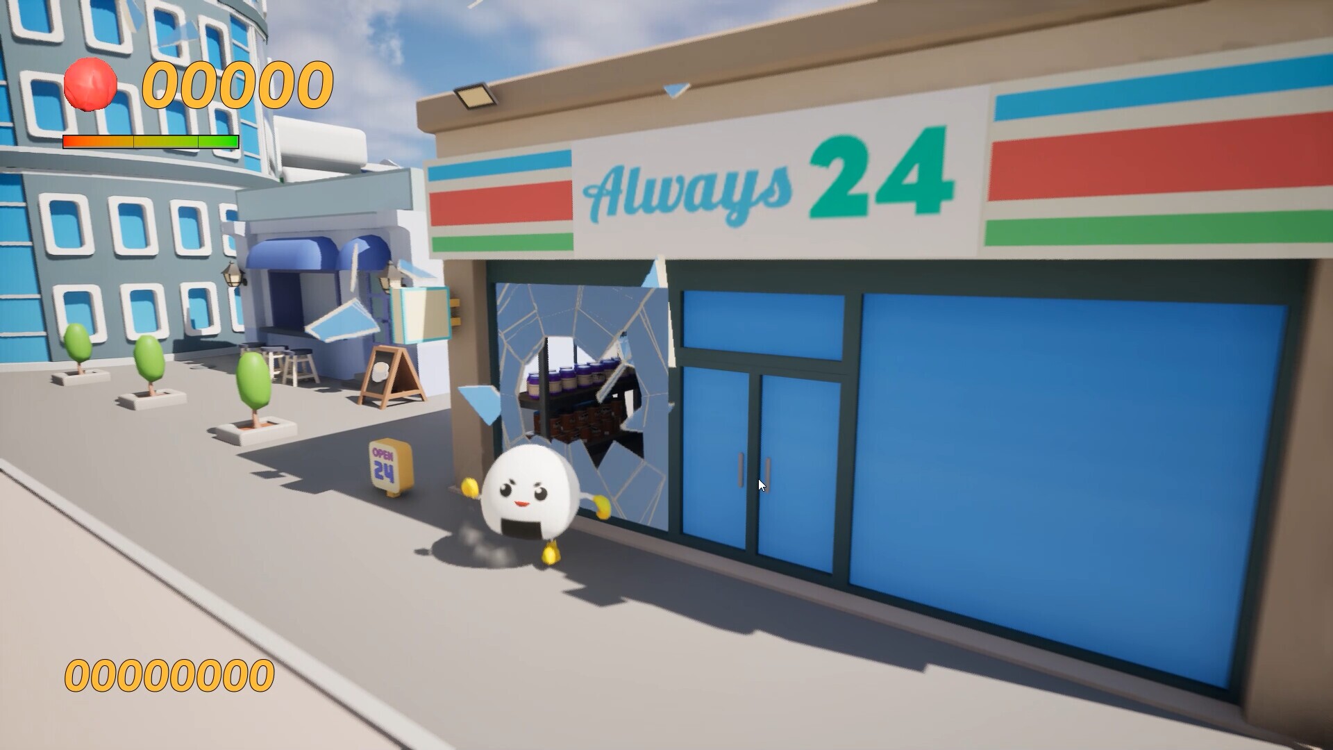ONIGIRI RUN gameplay visual