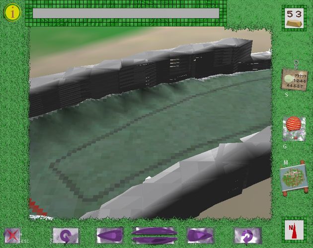 Minigolf en el parque