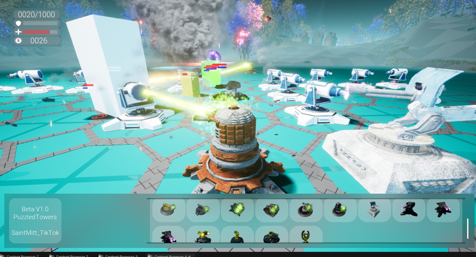 Puzzled Towers screenshot