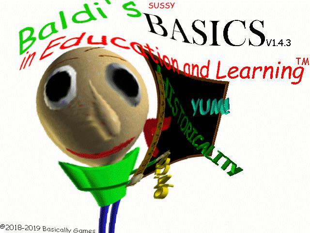 Baldi's sussy basics