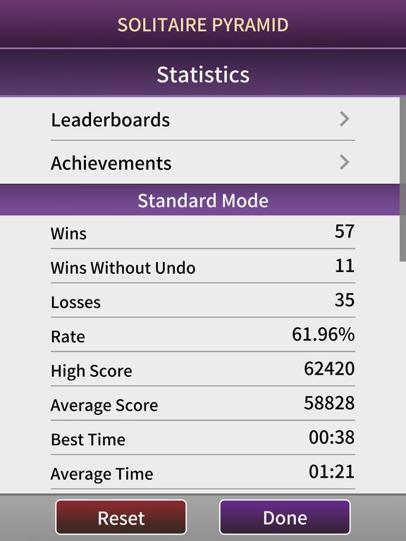 Pyramid Solitaire Pro.