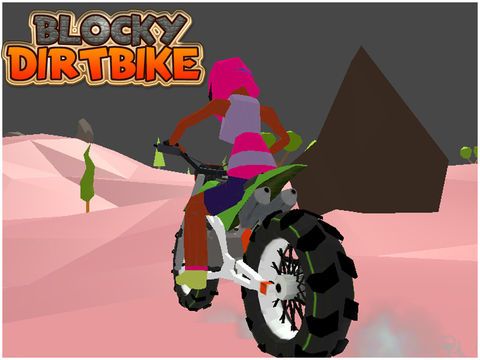 Blocky Dirt Bike