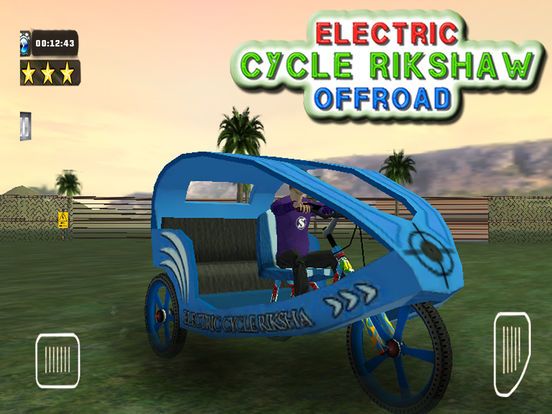 Electric Cycle Rickshaw Offroad