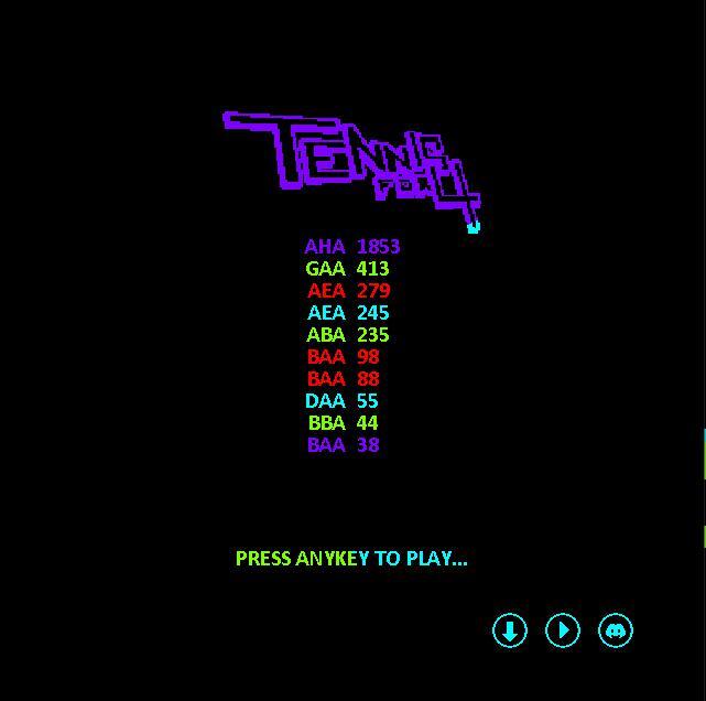 Tennis For 4 screenshot