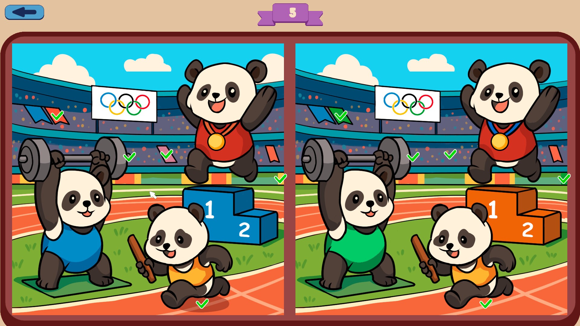 Pandas Contrast