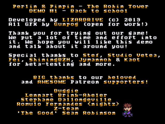 Perlin and Pinpin - The Robin Tower