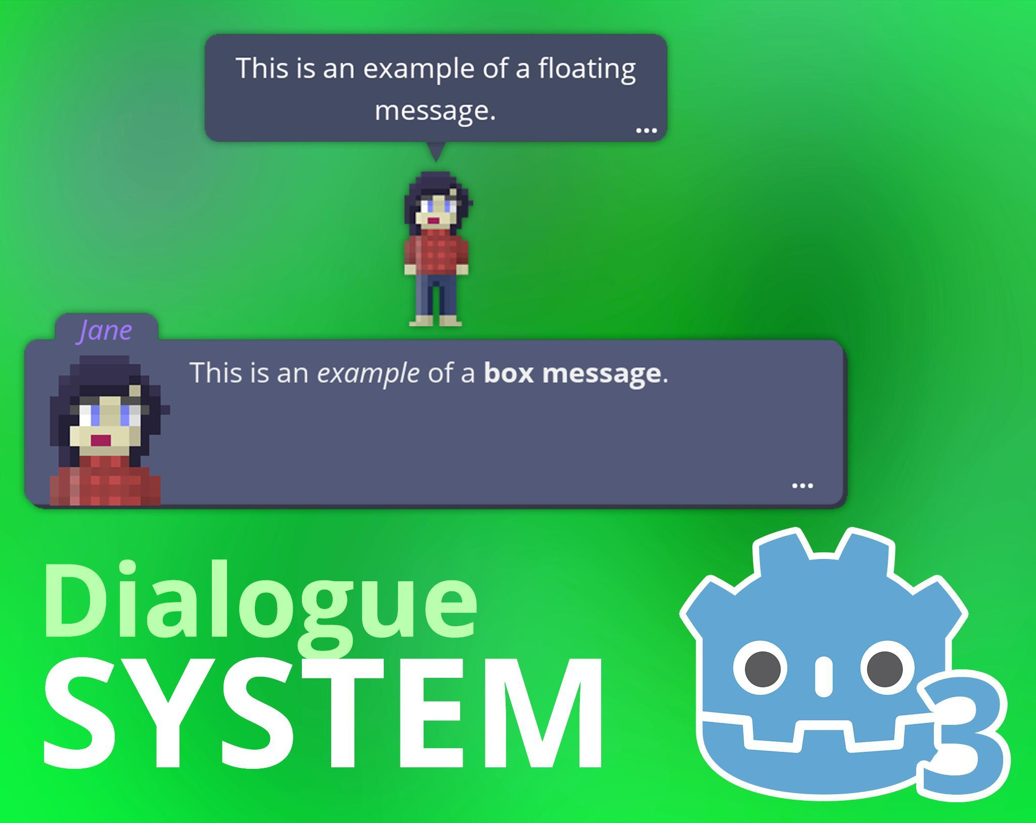 Godot dialog. Dialogue guide in godot. rpg dialogue. bg3 dialogue mark.