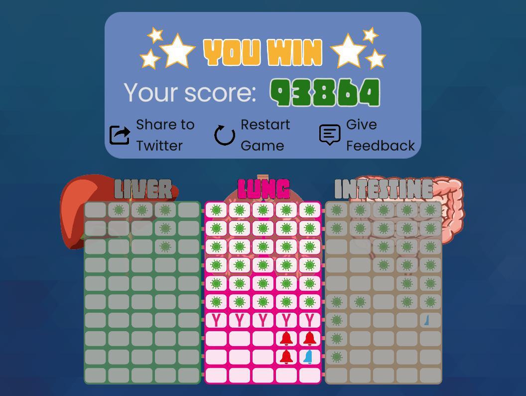 The Infection Game: Virus vs Host