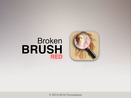 Broken Brush RED