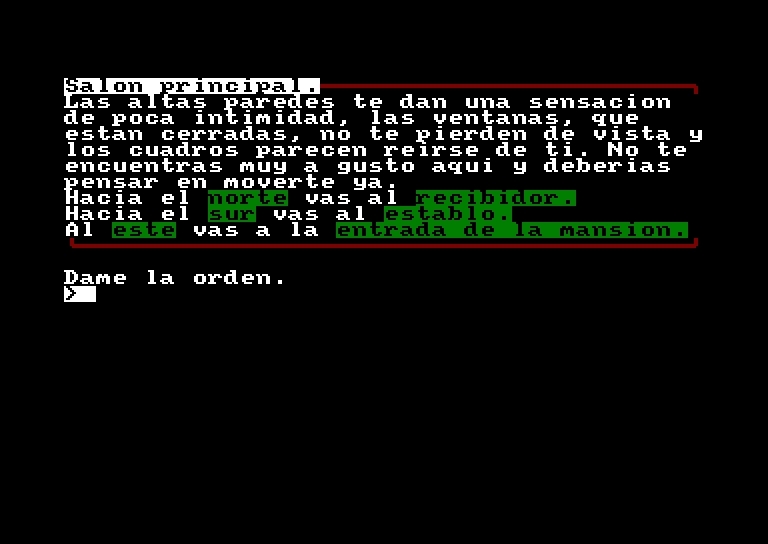Mansión Kali II (Amstrad CPC) (Spanish)