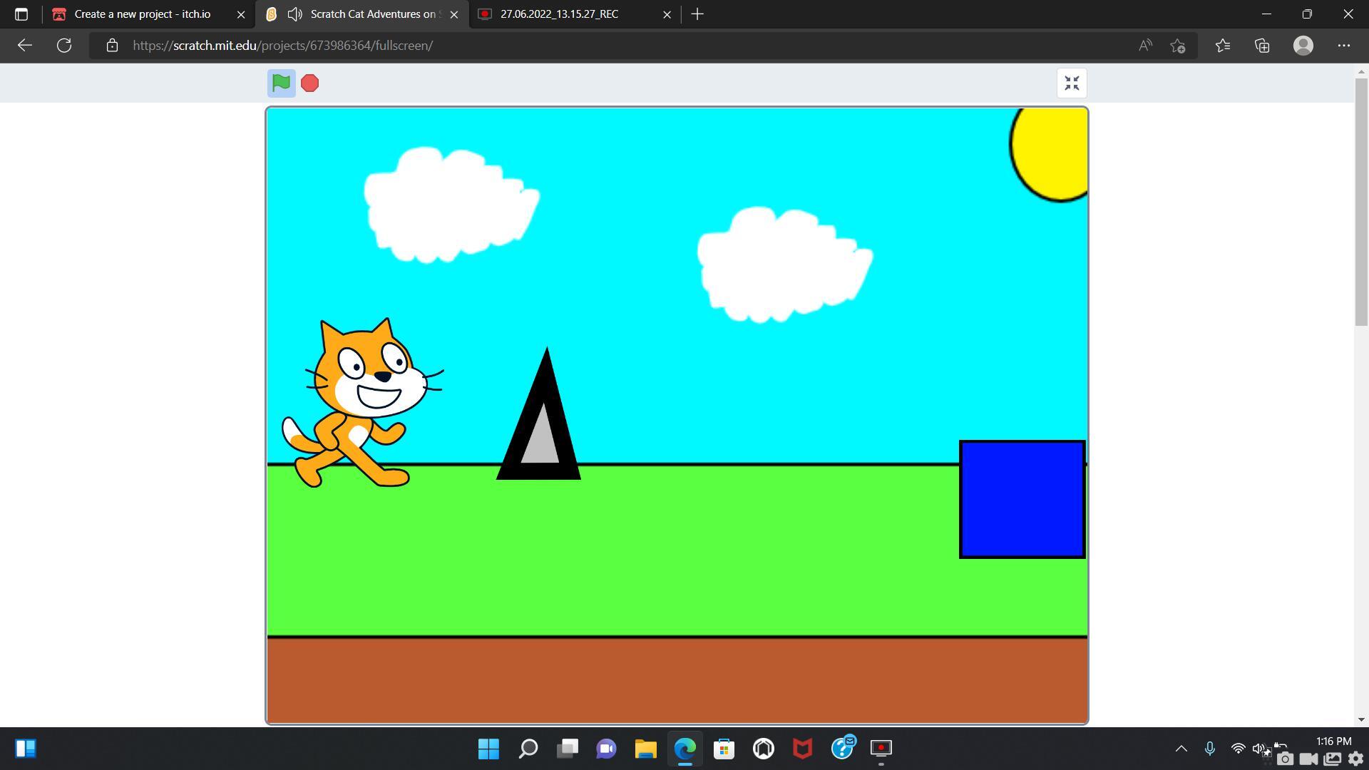 Scratch Cat Adventures