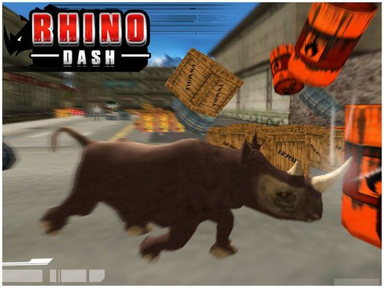 Rhino Dash Rampage Simulator
