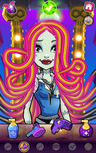 Monster High Beauty Shop: Fangtastic Fashion Game