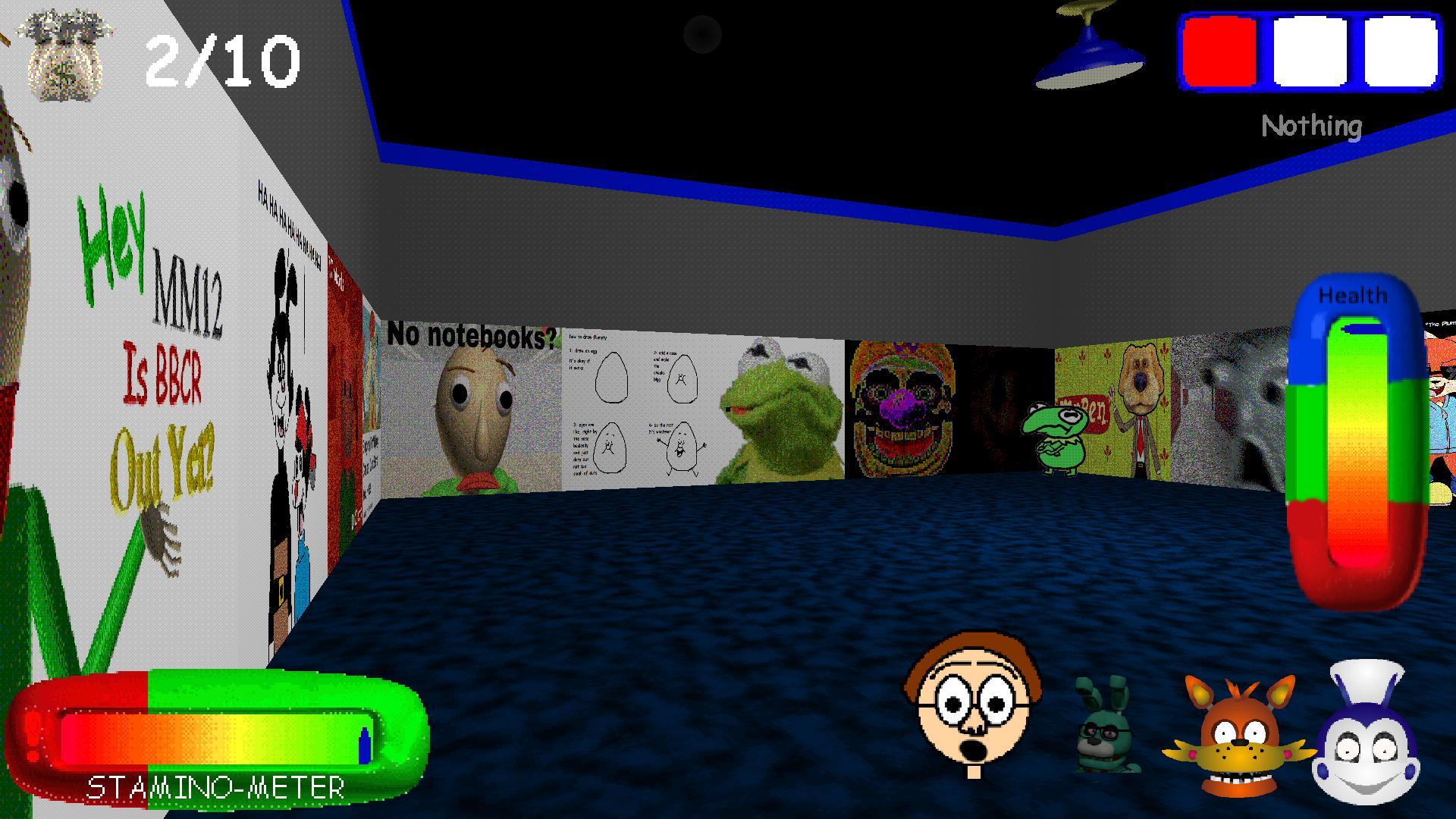 JOLLY and Georgiger Stops Brawniestline25 (A Baldi And Barnerror Stops Aiden Mod)