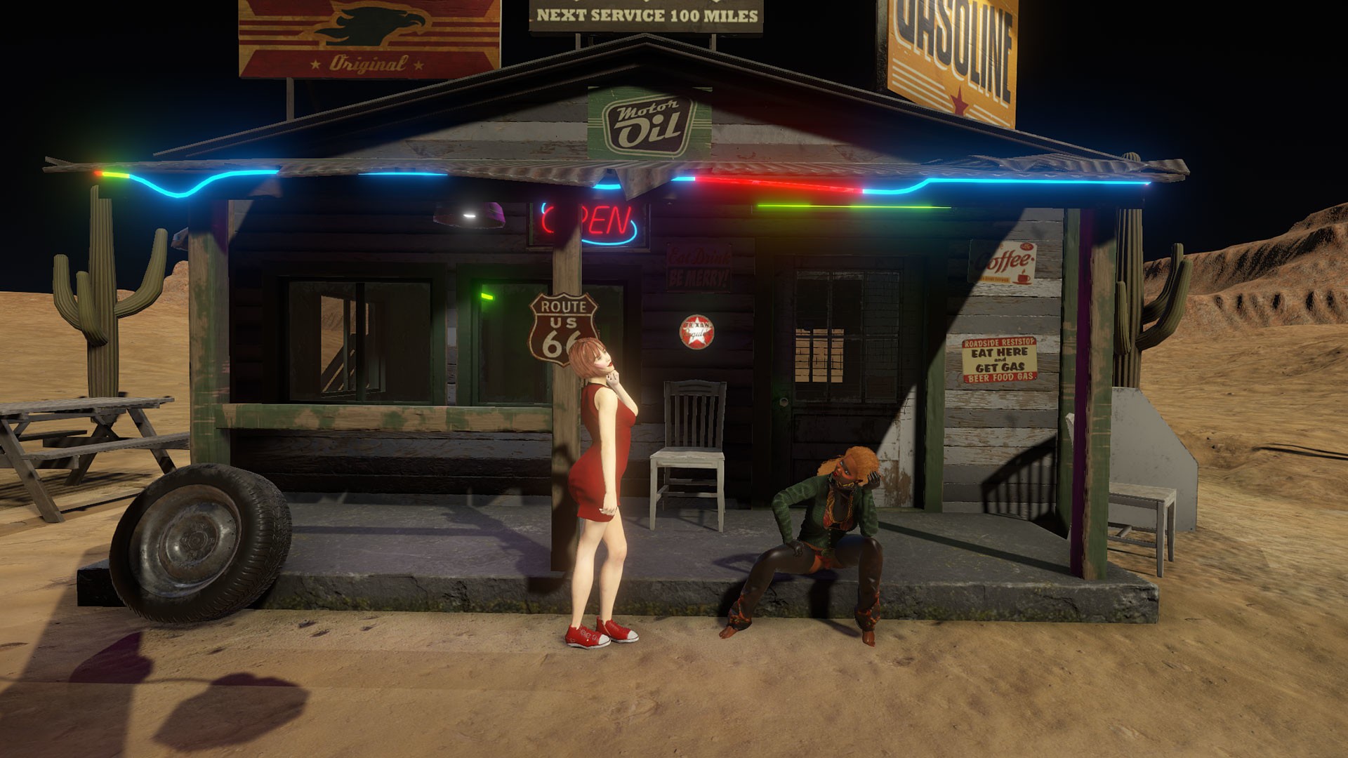 3D Visual Novel Maker