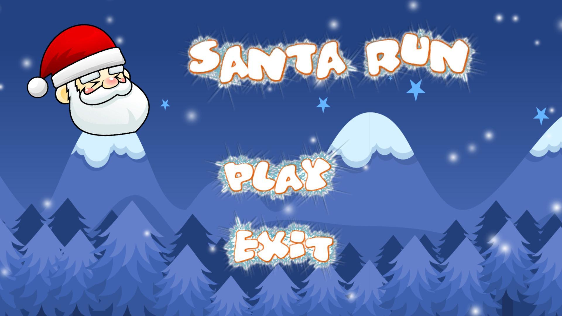 Santa gaming. Santa Run. Santa game.