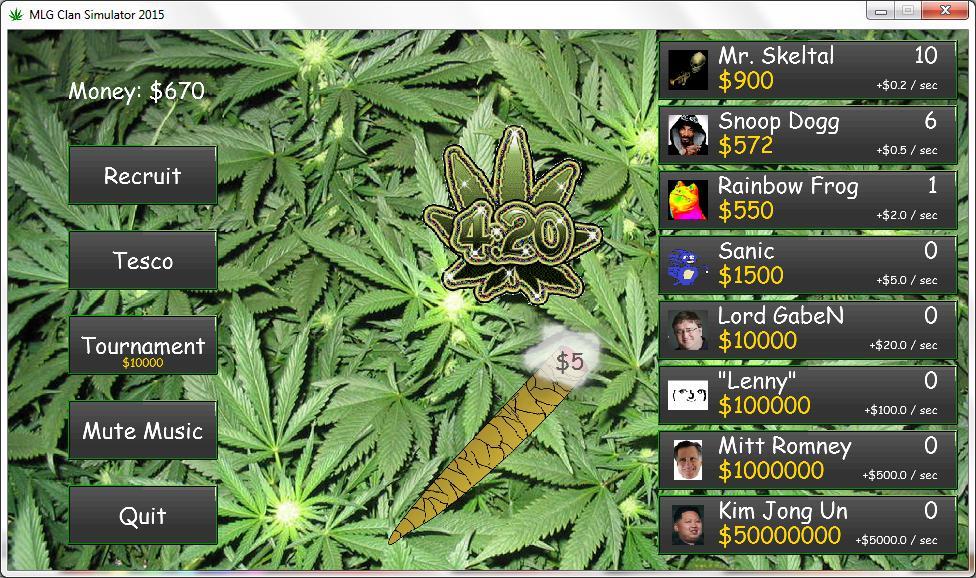 MLG Clan Simulator 2015