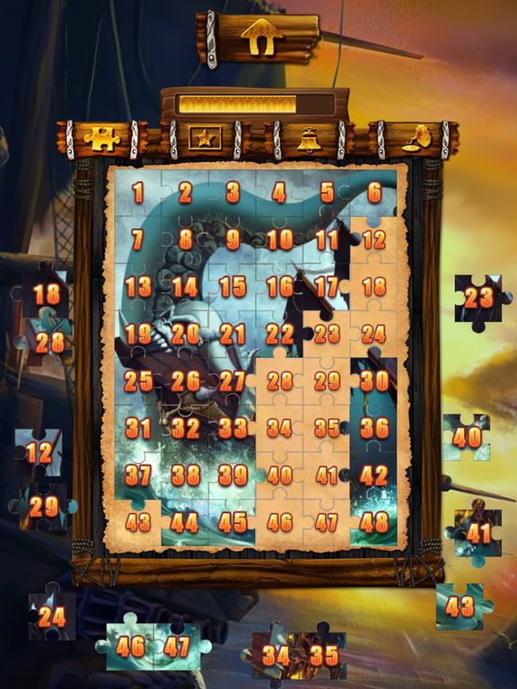 Caribbean Pirates Puzzle