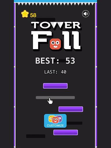 Tower Fall - Addictive action block falling game